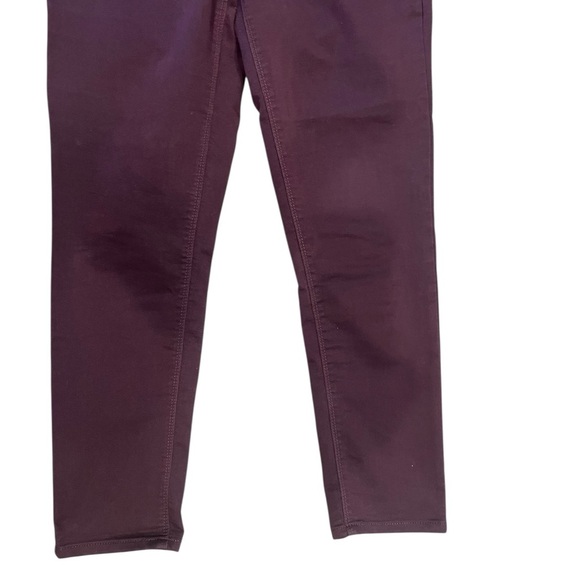 Democracy Jeans AB Technology Women’s Size 8 Purple Canvas Stretch Skinny - Picture 2 of 7